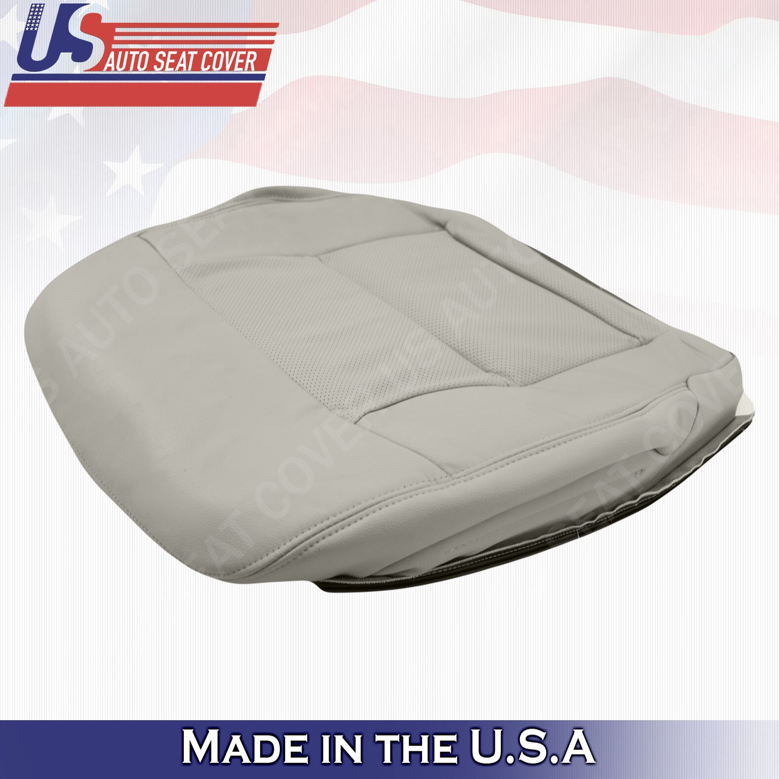 For 2014 2015 Mercedes Benz E350 E550 Driver Bottom Leather Cover Light Gray