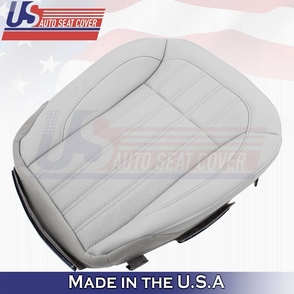2016-2018 Mercedes Benz GLE550 GLE550E Driver Bottom Perforated Vinyl Cover Gray