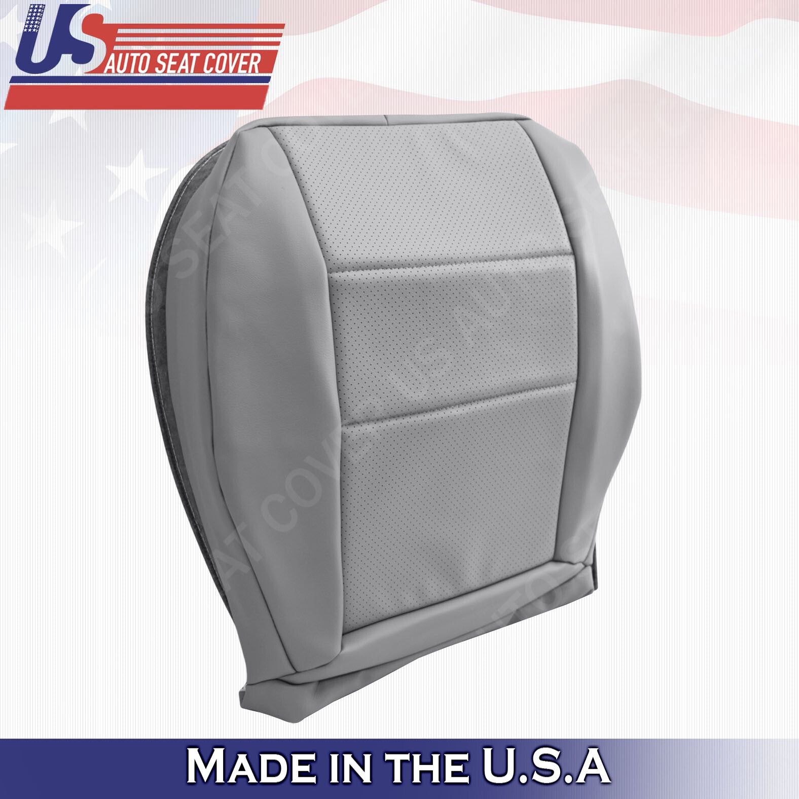 2008 to 2014 For Mercedes C Class Driver &passenger Bottom Leather Covers Gray