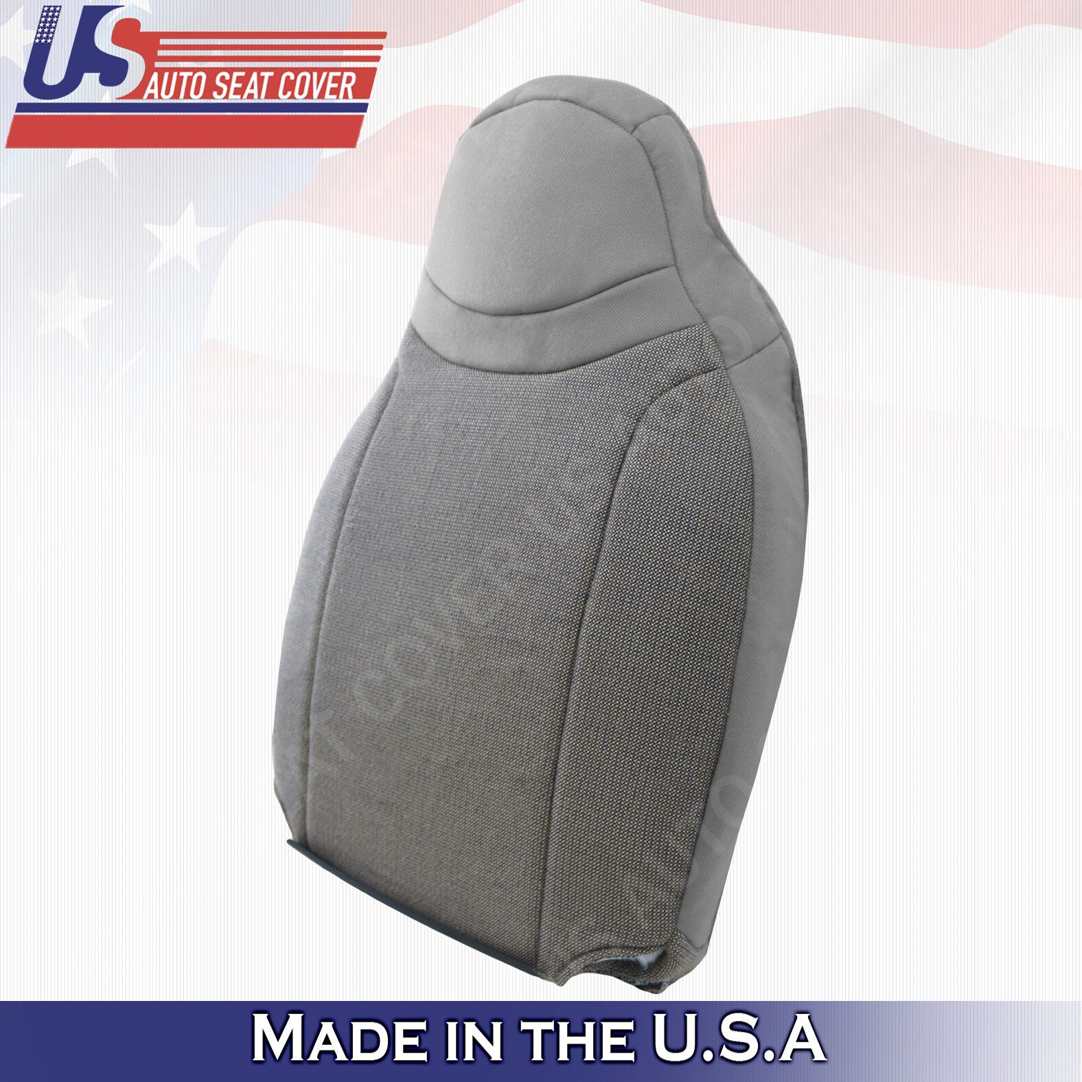 2000 2001 2002 Ford Ranger XL XLT TOP & BOTTOM cloth seat cover Gray