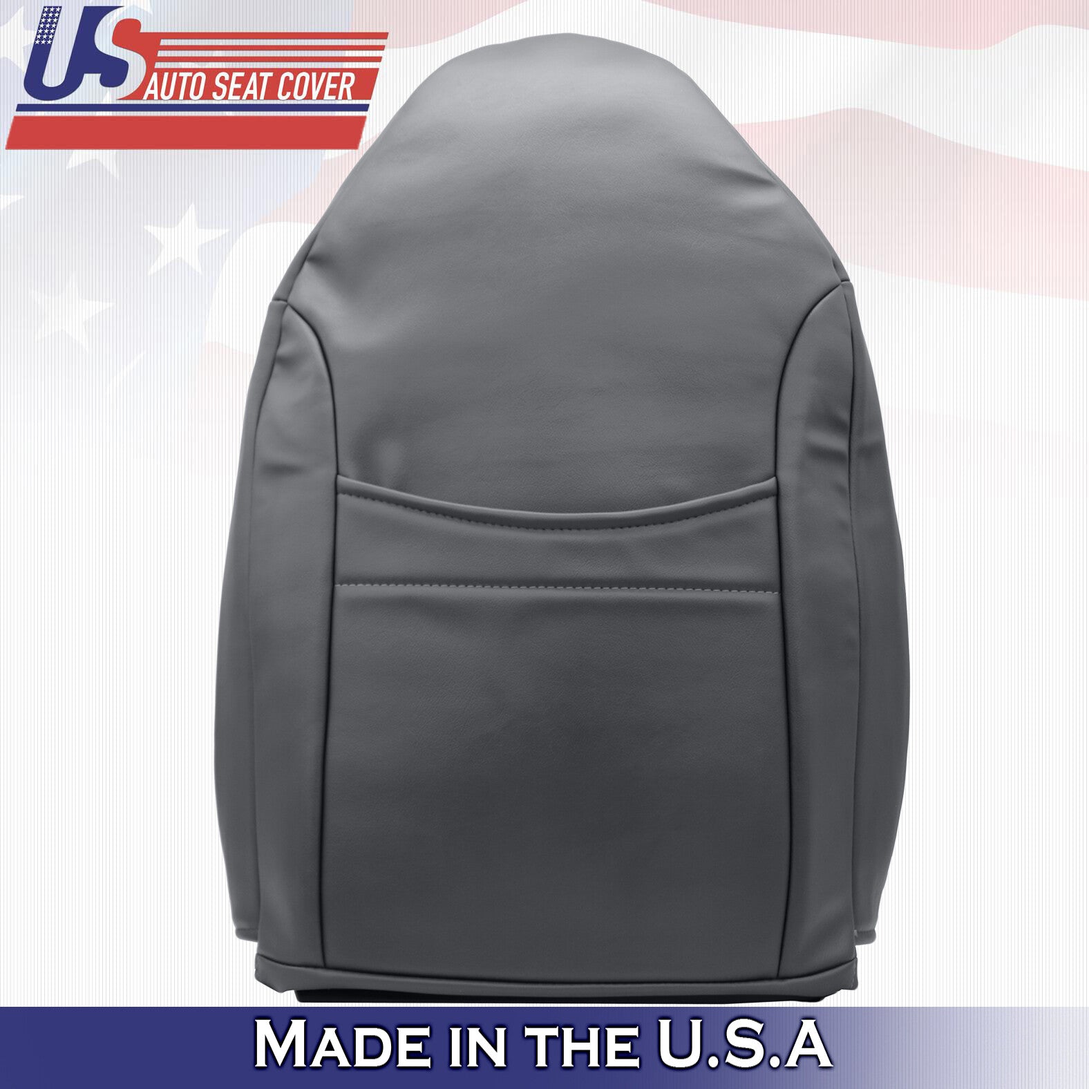 Front Driver Top Leather Seat Cover Gray 2001 2002 2003 Ford Explorer Sport trac