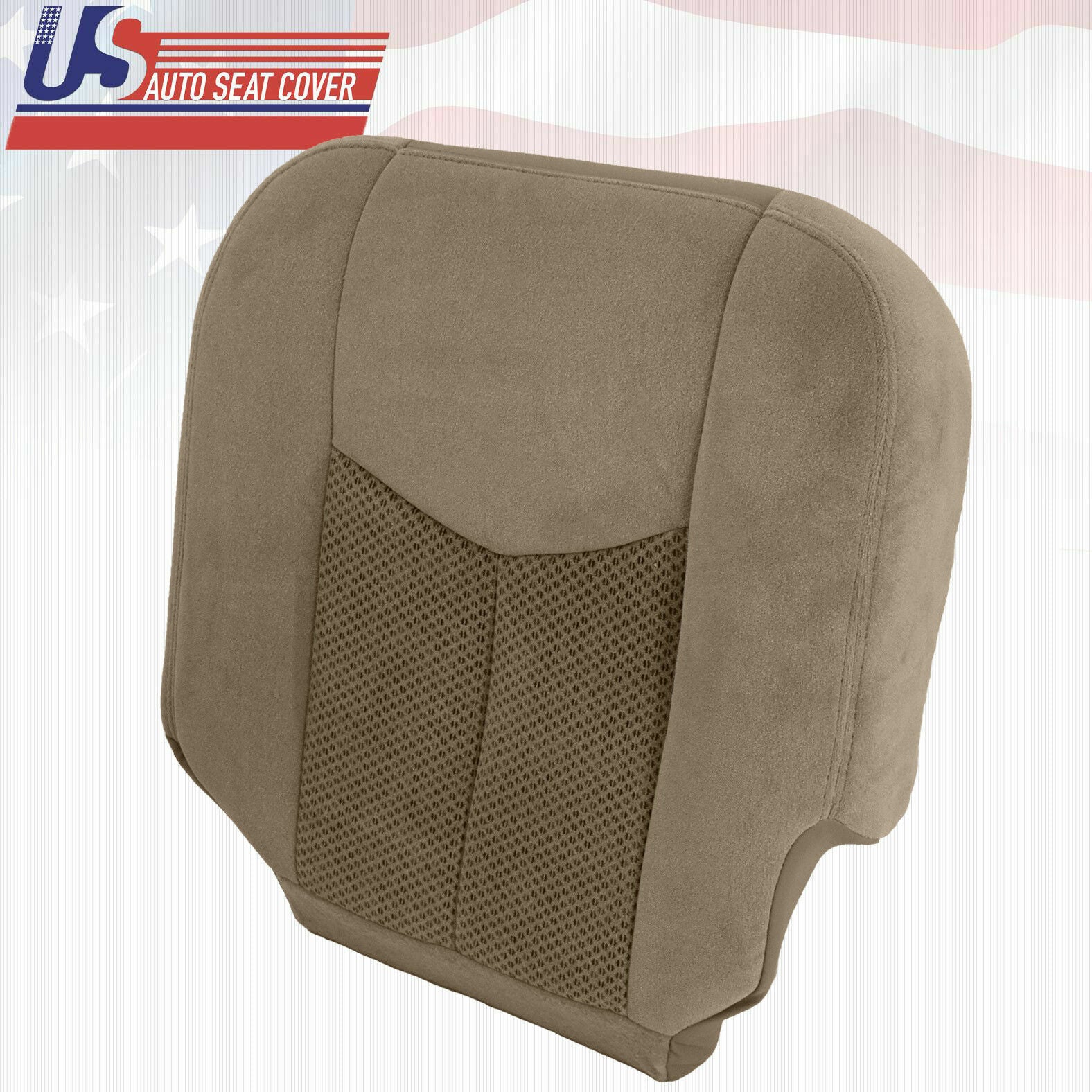 2003 2004 Chevy Silverado 2500 2500HD Driver Bottom Replacement Cloth Cover Tan