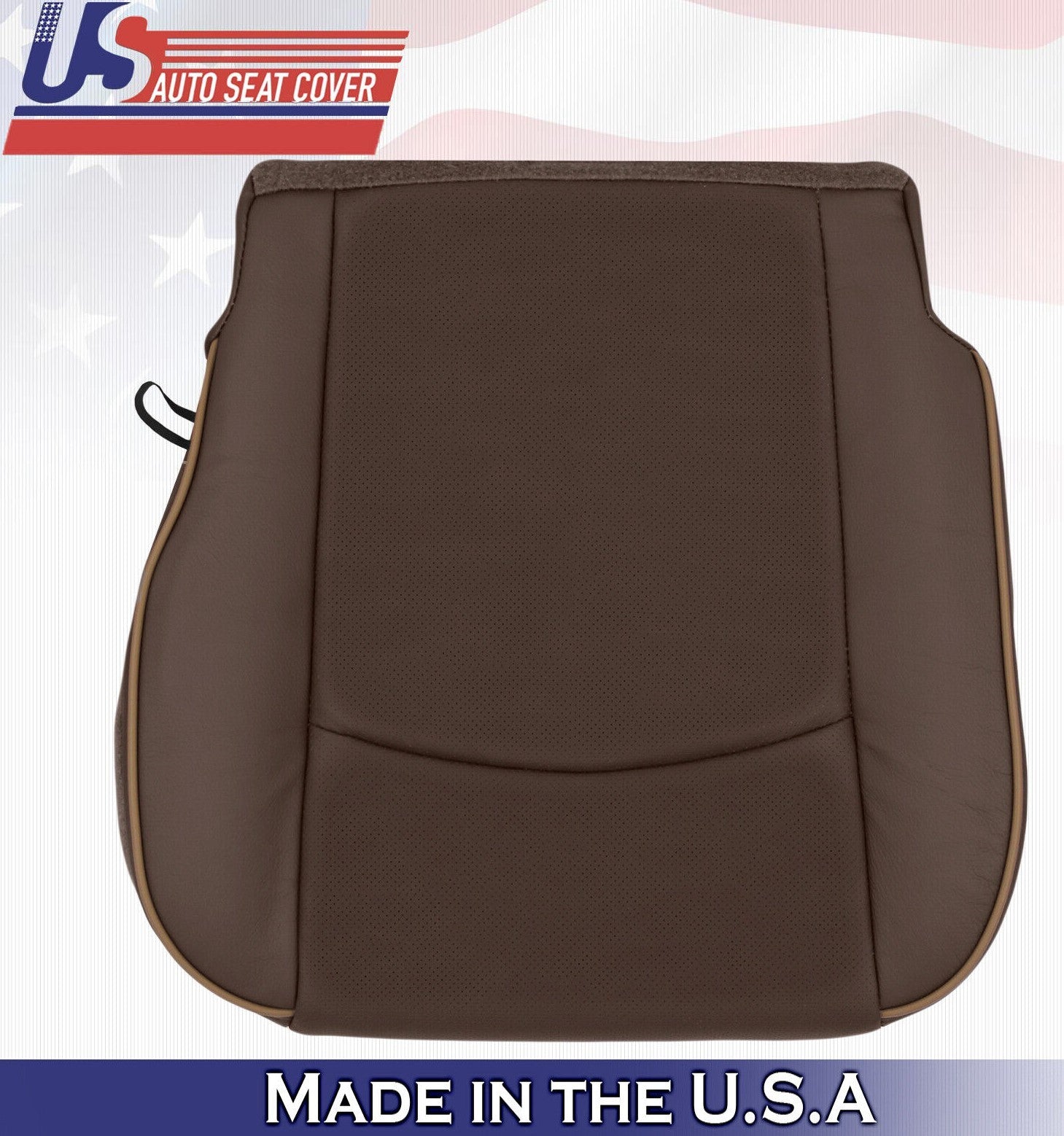 2013 2014 For Dodge Ram Laramie Limited Passenger Bottom Leather Cover in Brown