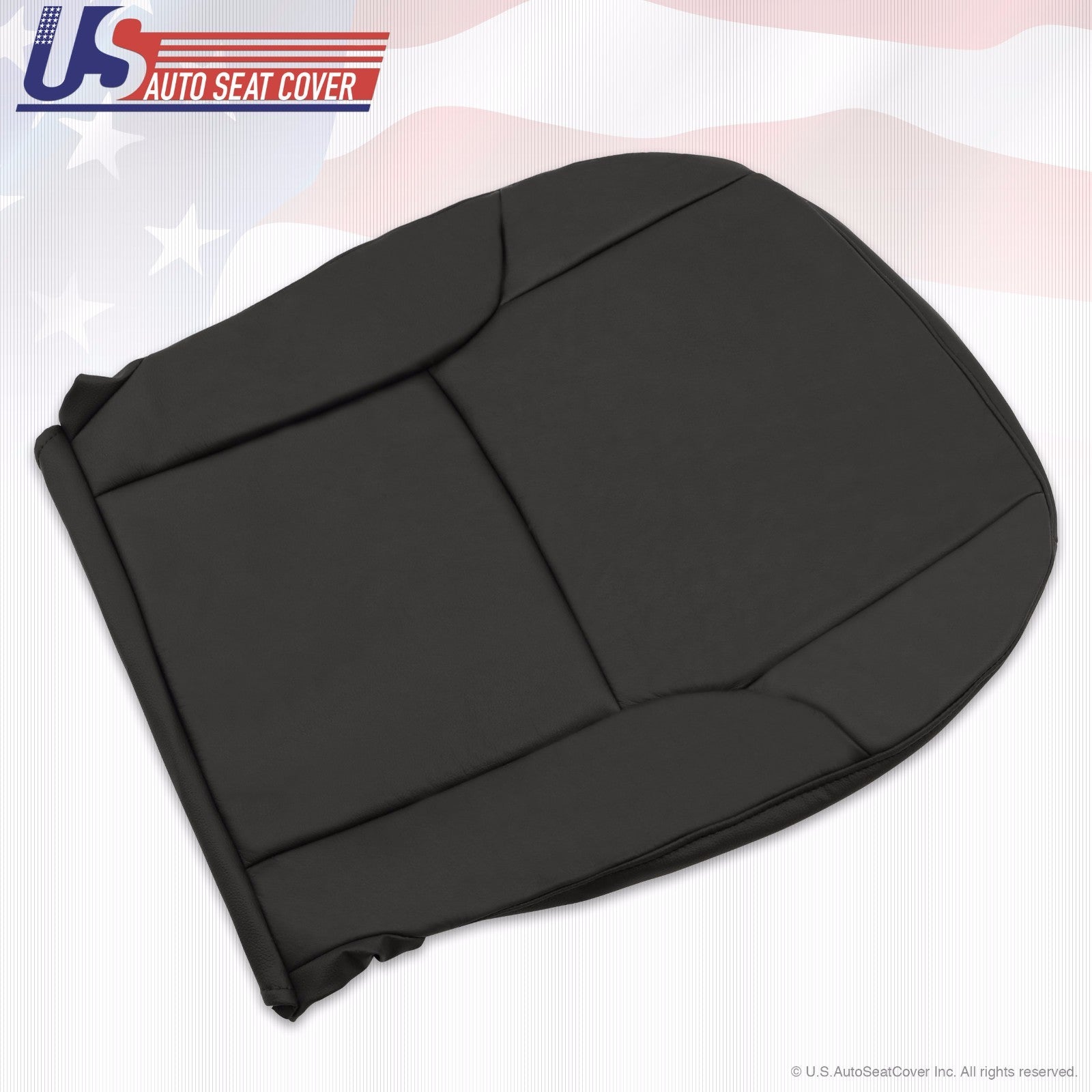 Driver Bottom Synthetic Seat Cover Black 2003 to 2009 Fits Toyota 4Runner