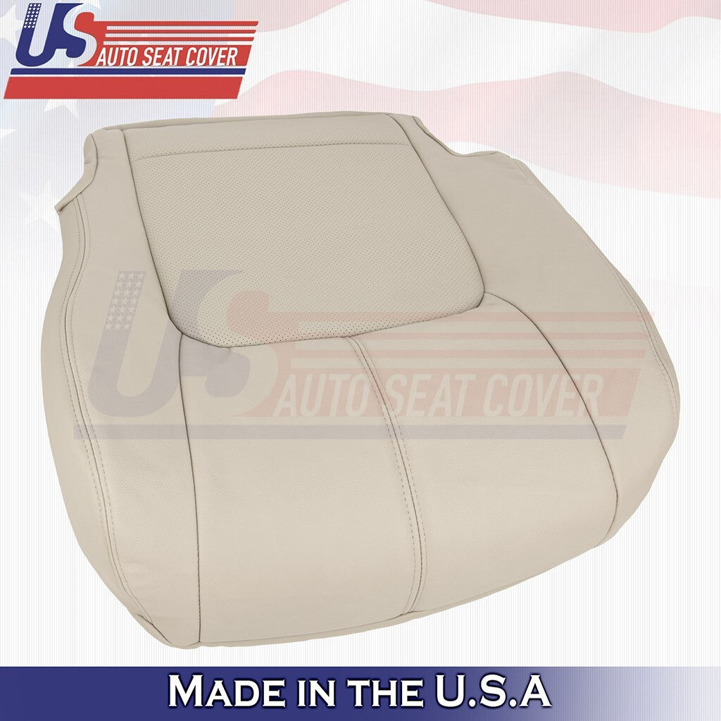 2009 to 2014 For Nissan Murano Driver & Passenger Bottoms Leather Seat Cover Tan