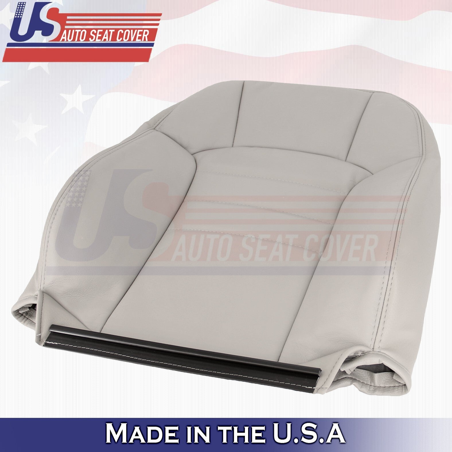 2002 to 2004 Fits Jeep Liberty Front Passenger Top Leather Cover Light Taupe