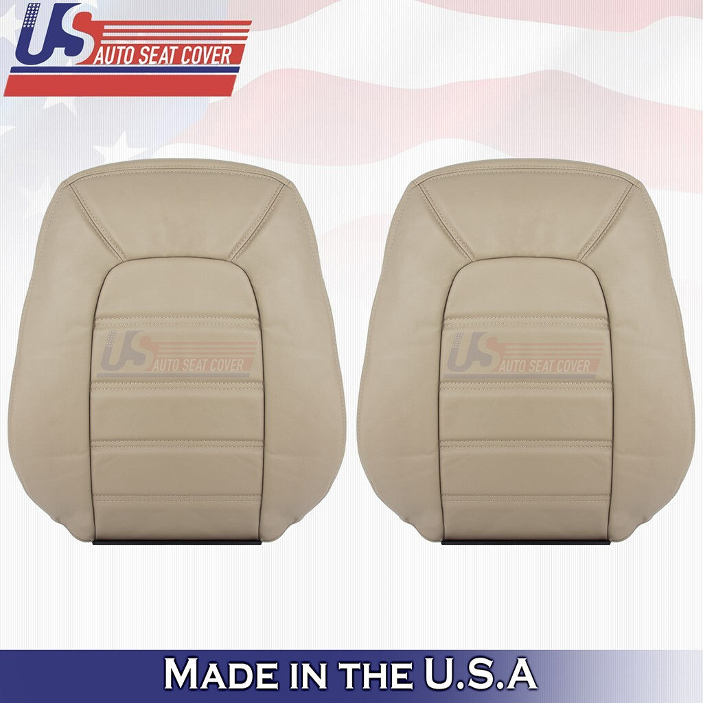 2002 2003 2004 2005 For Ford Explorer XLT Driver Passenger Top Leather Cover Tan