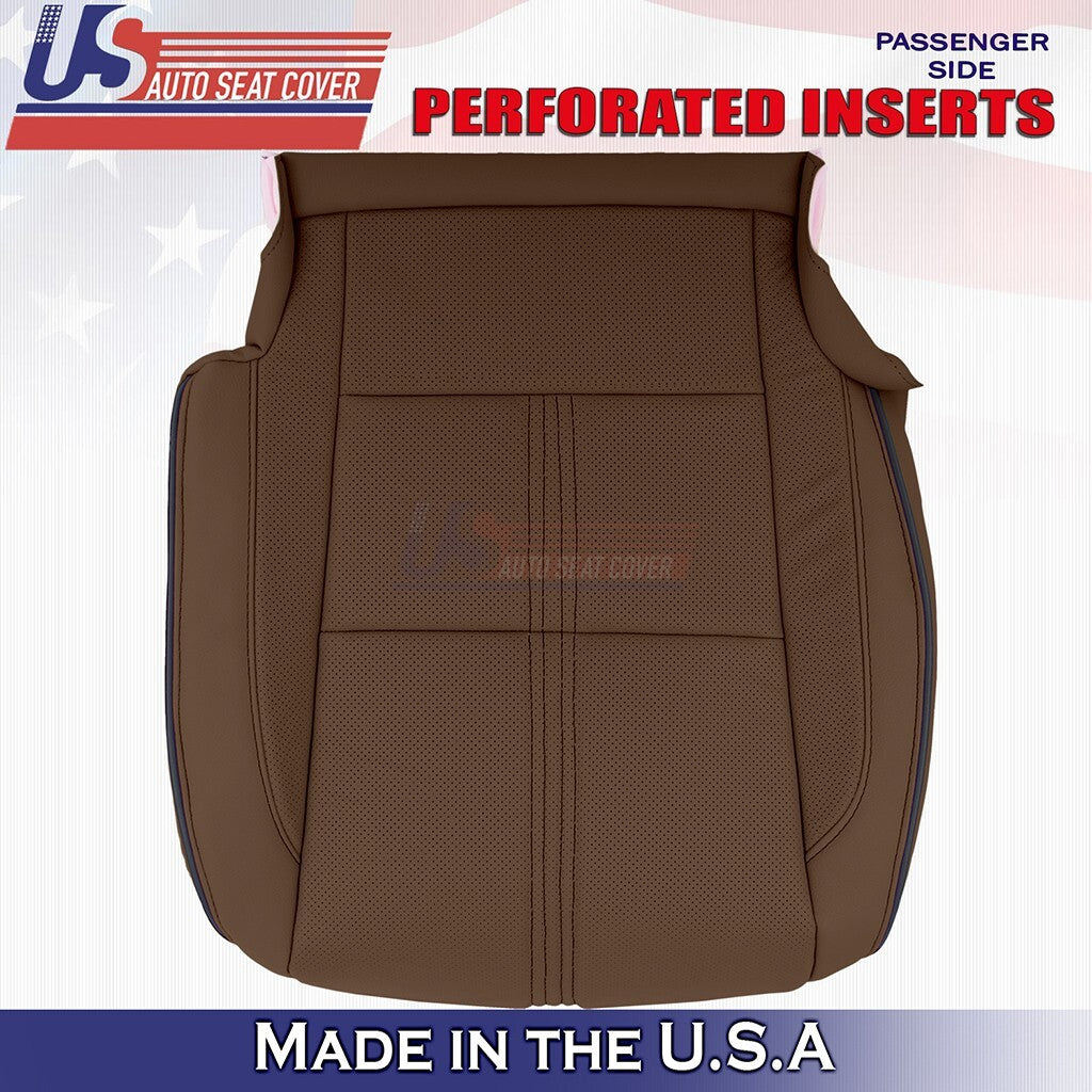 2017 to 2020 Fits Acura MDX Driver&Passenger Bottoms w/ Perf Leather Cover Brown
