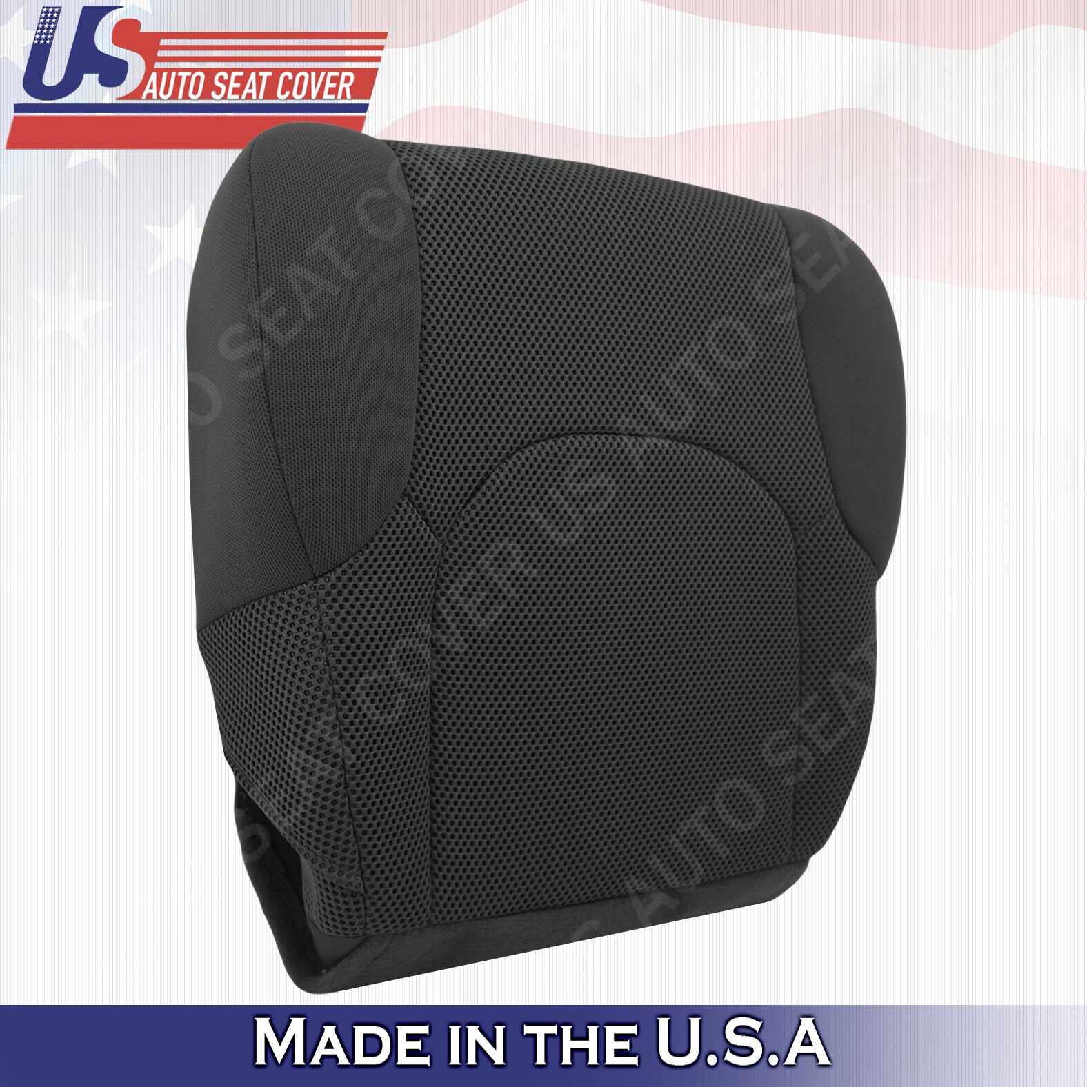 FITS 2005 to 2019 Nissan Frontier Front Lower Bottom Cloth Seat Cover Dark Gray*