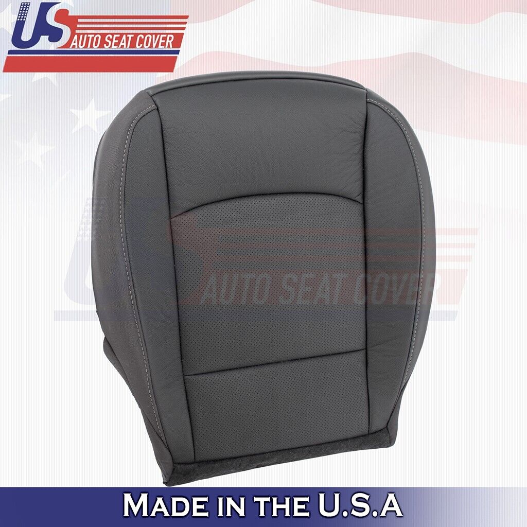 2020 Fits Chevy Malibu Front Passenger Bottom Top Leather Seat Cover Black
