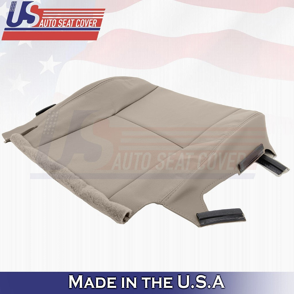 2002-2006 Fits Toyota Camry Passenger Bottom Leather Seat Cover Tan