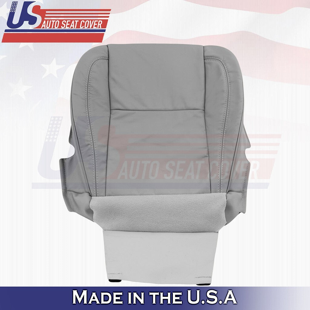 1998 to 2005 Fits Lexus GS300 GS430 Passenger Bottom Leather Seat Cover Gray