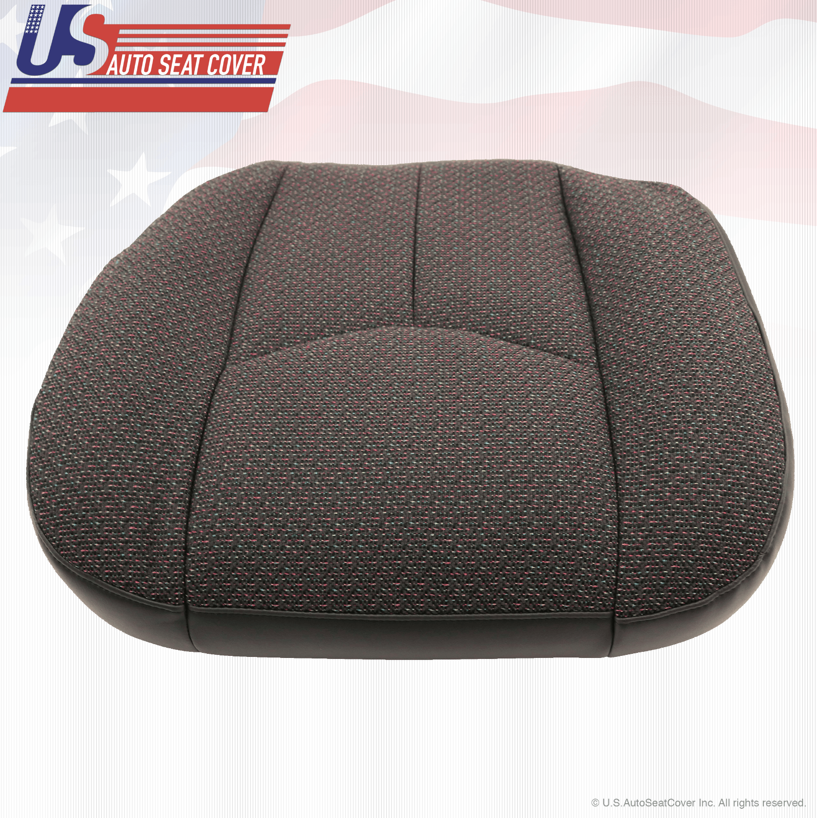 2003 Chevy Silverado 1500 1500HD Driver Bottom Replacement Cloth Cover Dark Gray