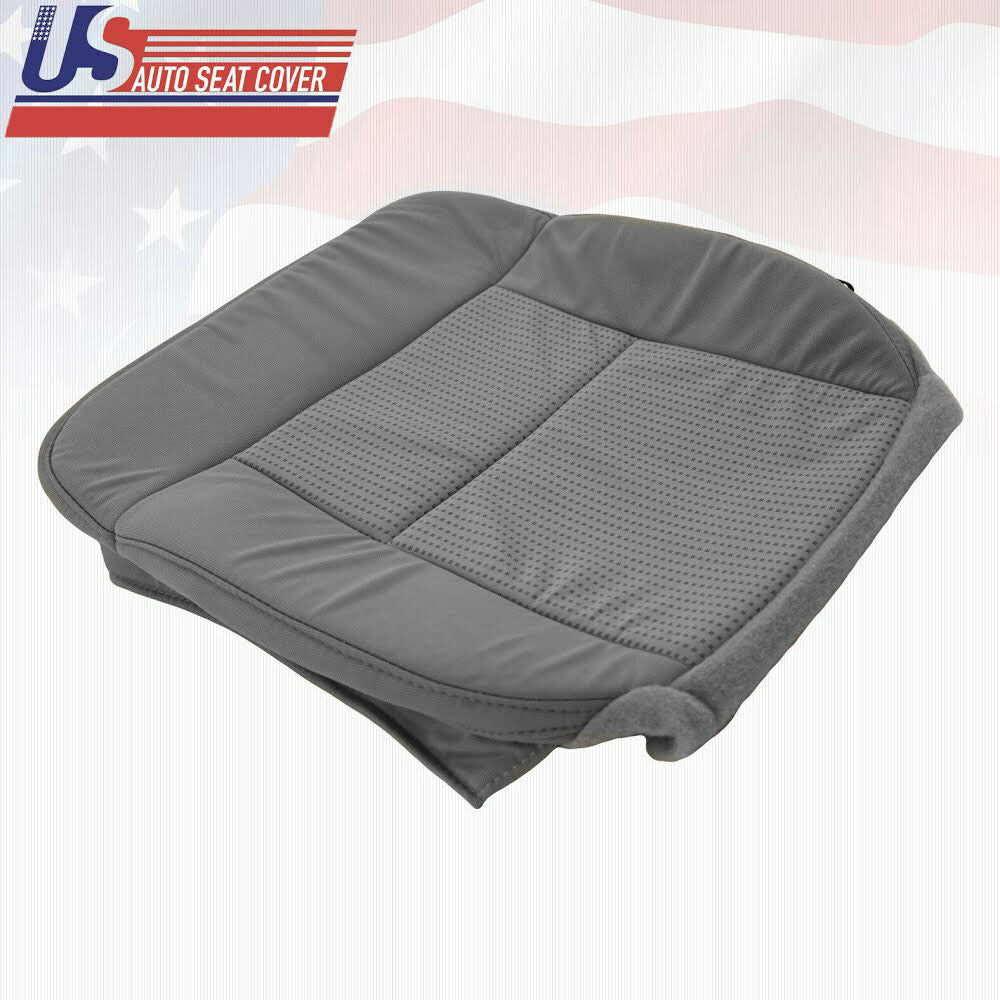 2005 2006 2007 2008 Ford F150 XLT Driver Bottom Cloth Seat Cover in FLINT GRAY E