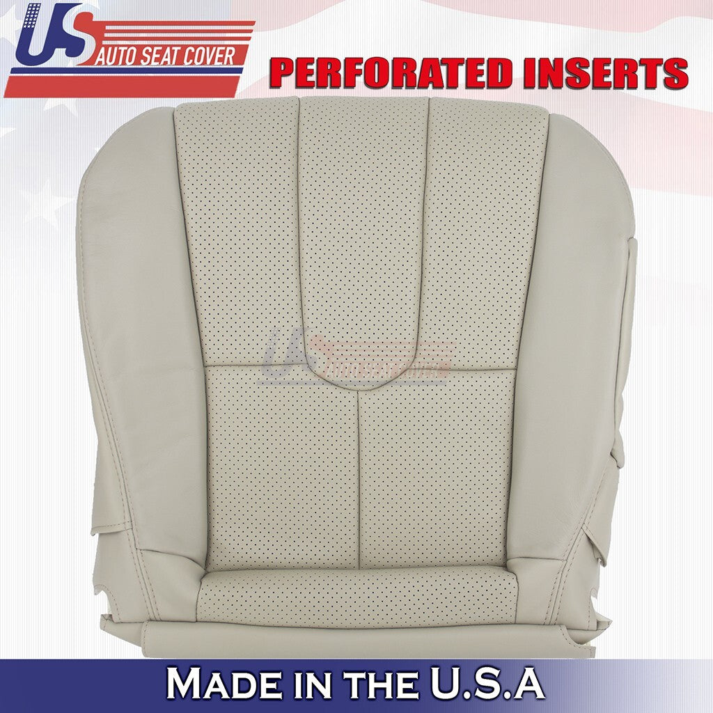 2005 2006 2007 Fits Infiniti G35 Coupe Driver Bottom Leather Seat Cover Tan