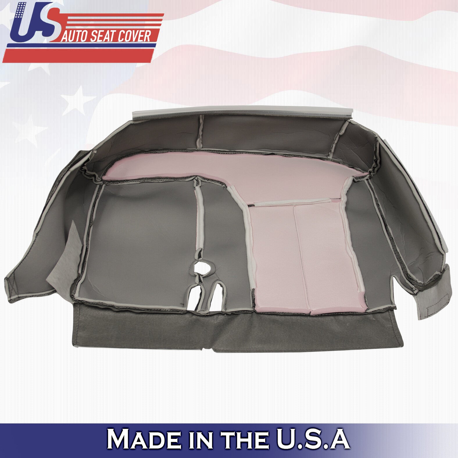 1995 to 1999 For GMC Yukon & Sierra Split Bench Bottom Cloth Seat in Gray