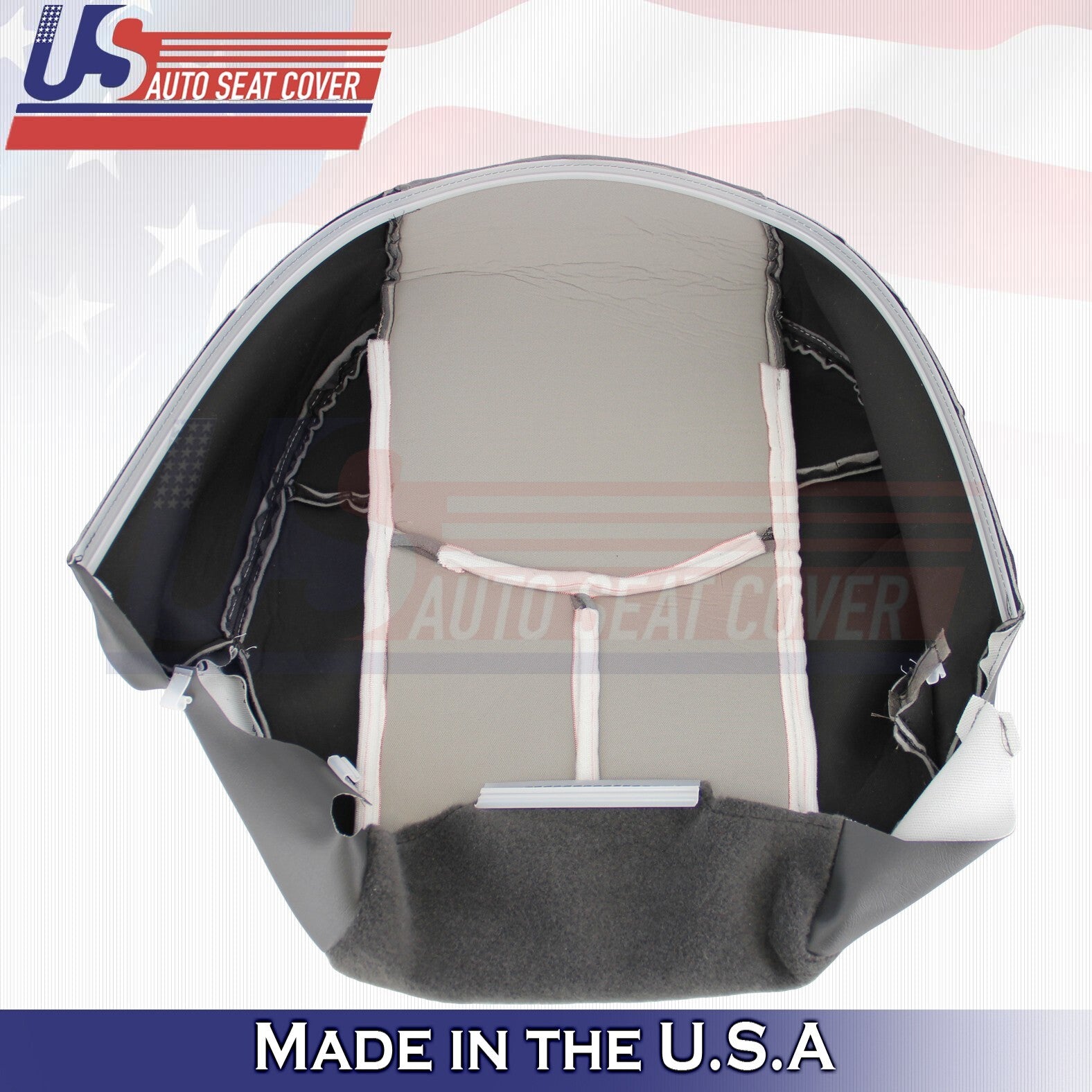 2002 FOR Chevy Avalanche Front Driver &Passenger Bottom Cloth Covers Dark Gray