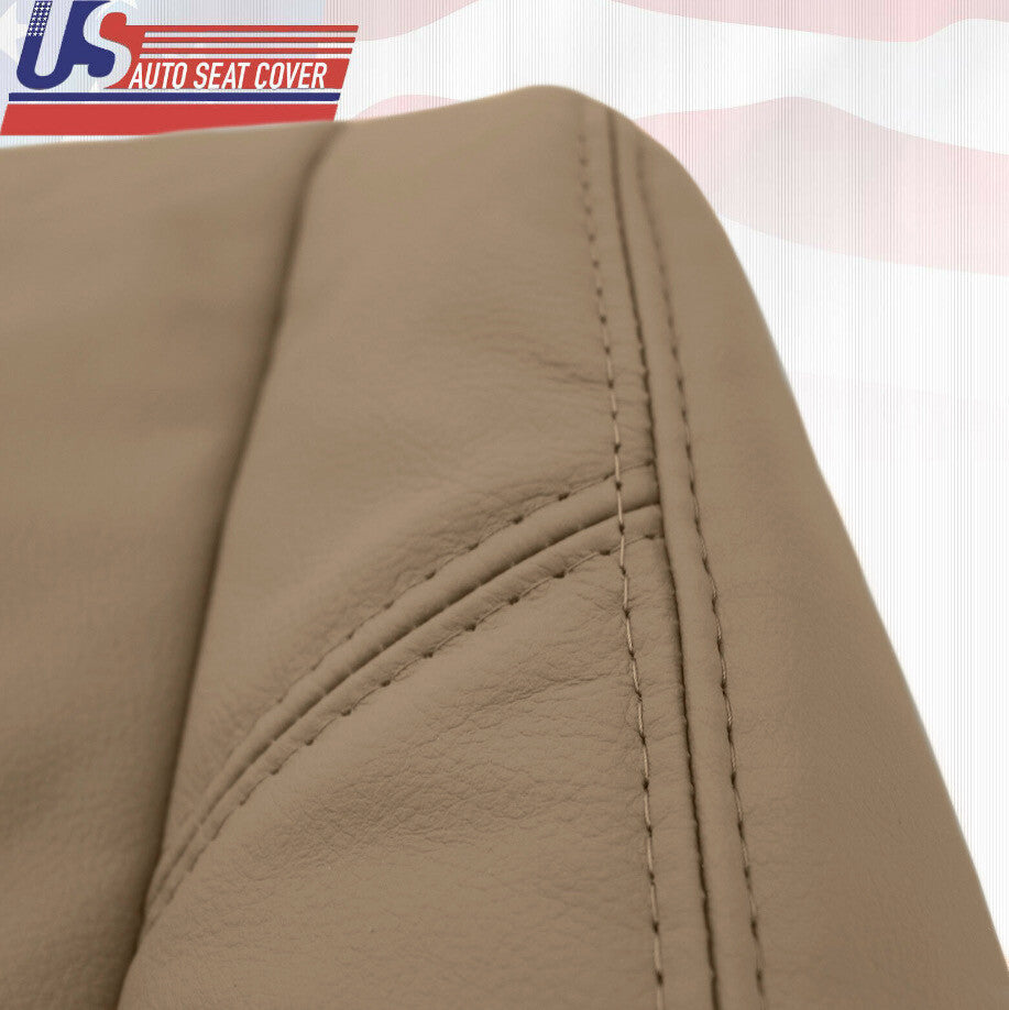 Front Top Seat Cover Tan VINYL Fits for 2006 TOYOTA TUNDRA SEQUOIA