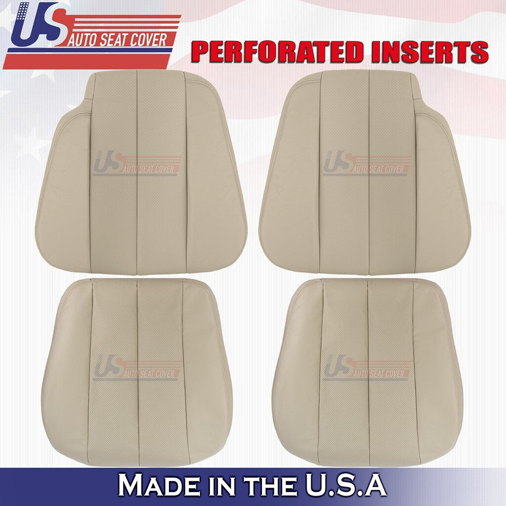 1990 1991 1992 1993 1994 1995 FOR Mercedes Benz SL300 Leather Seat Cover Tan