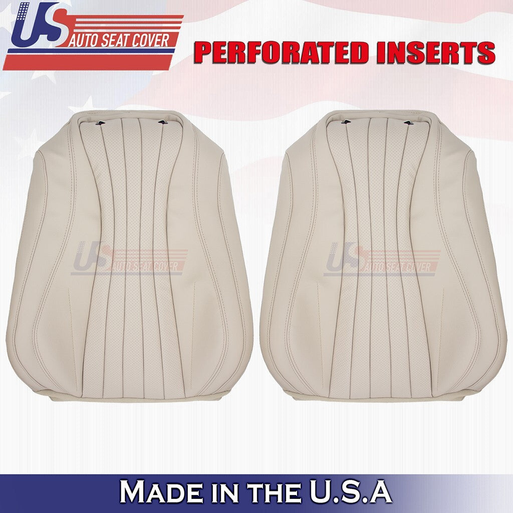 2017 to 2020 For Mercedes Benz Front Set Tops & Bottoms Synth Leather Cover Tan