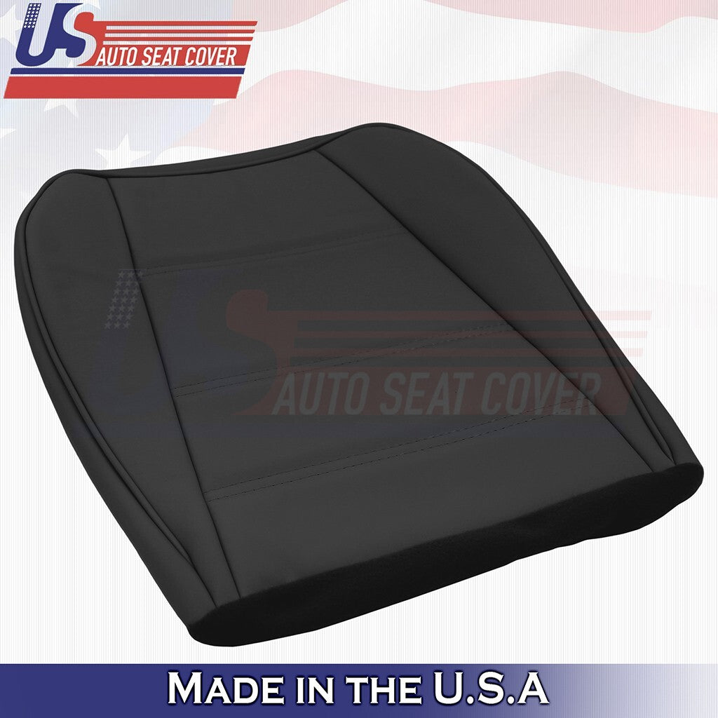 1999 to 2004 For Ford Mustang V6 Passenger Bottom & Top Leather Covers Charcoal