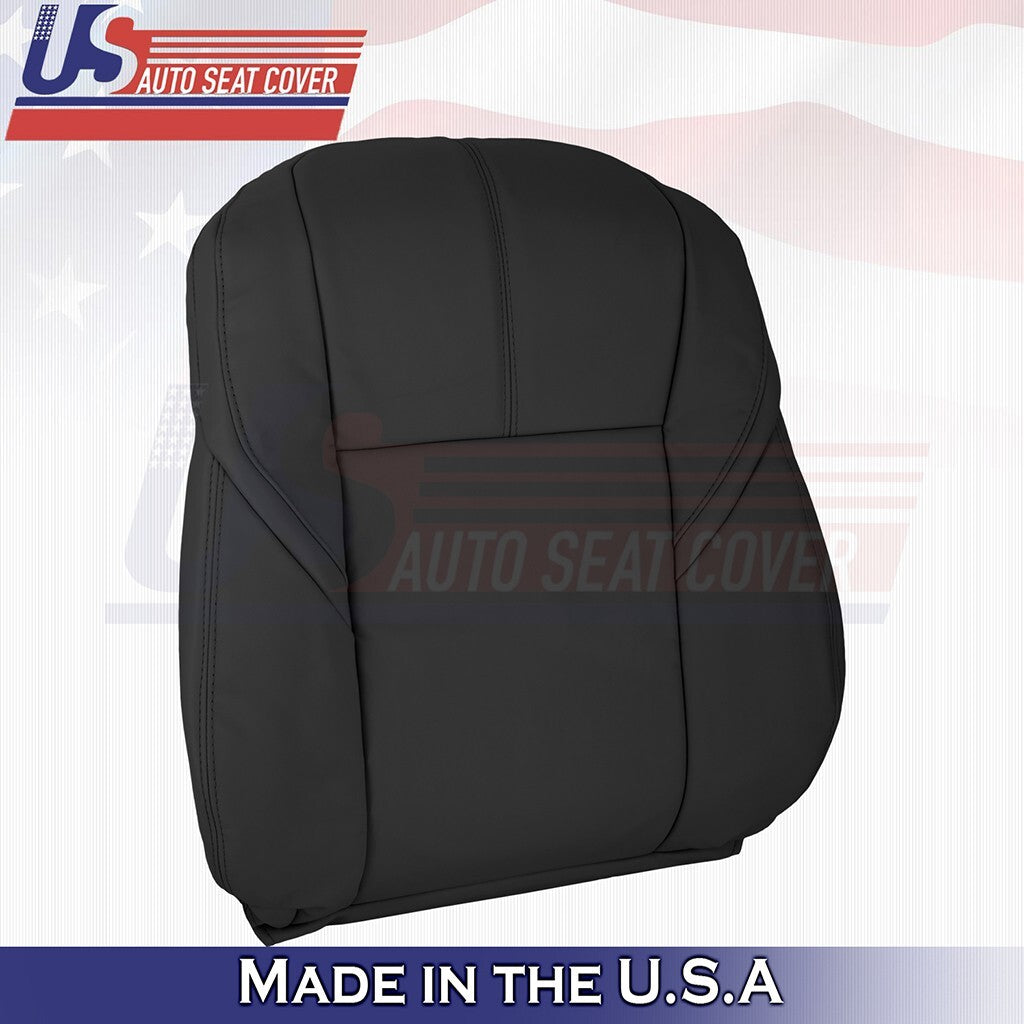 2013 to 2018 Fits Toyota Avalon XLE Front Set Tops &Bottoms Leather Cover Black