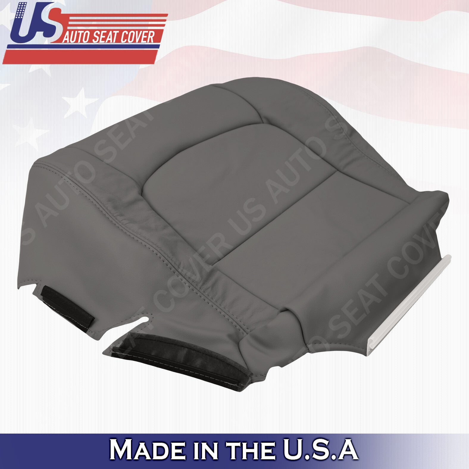 Fits Lexus 1998 to 2007 LX470 Safari Roof Rack Driver Bottom Leather Cover Gray