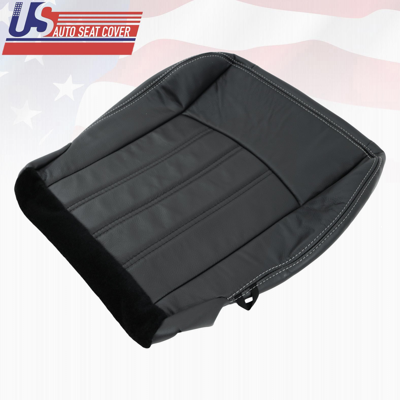 2009-2012 Fits Dodge Ram Laramie 1500 Bucket Seat Dark Slate Leather Cover