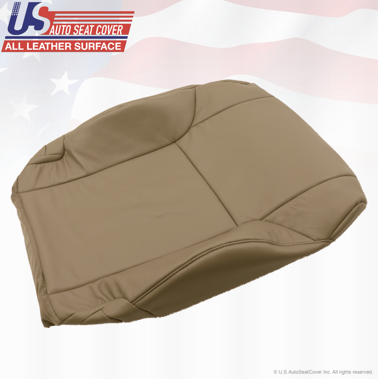 Fits 2003-2009 Toyota 4runner Driver lean back leather seat cover