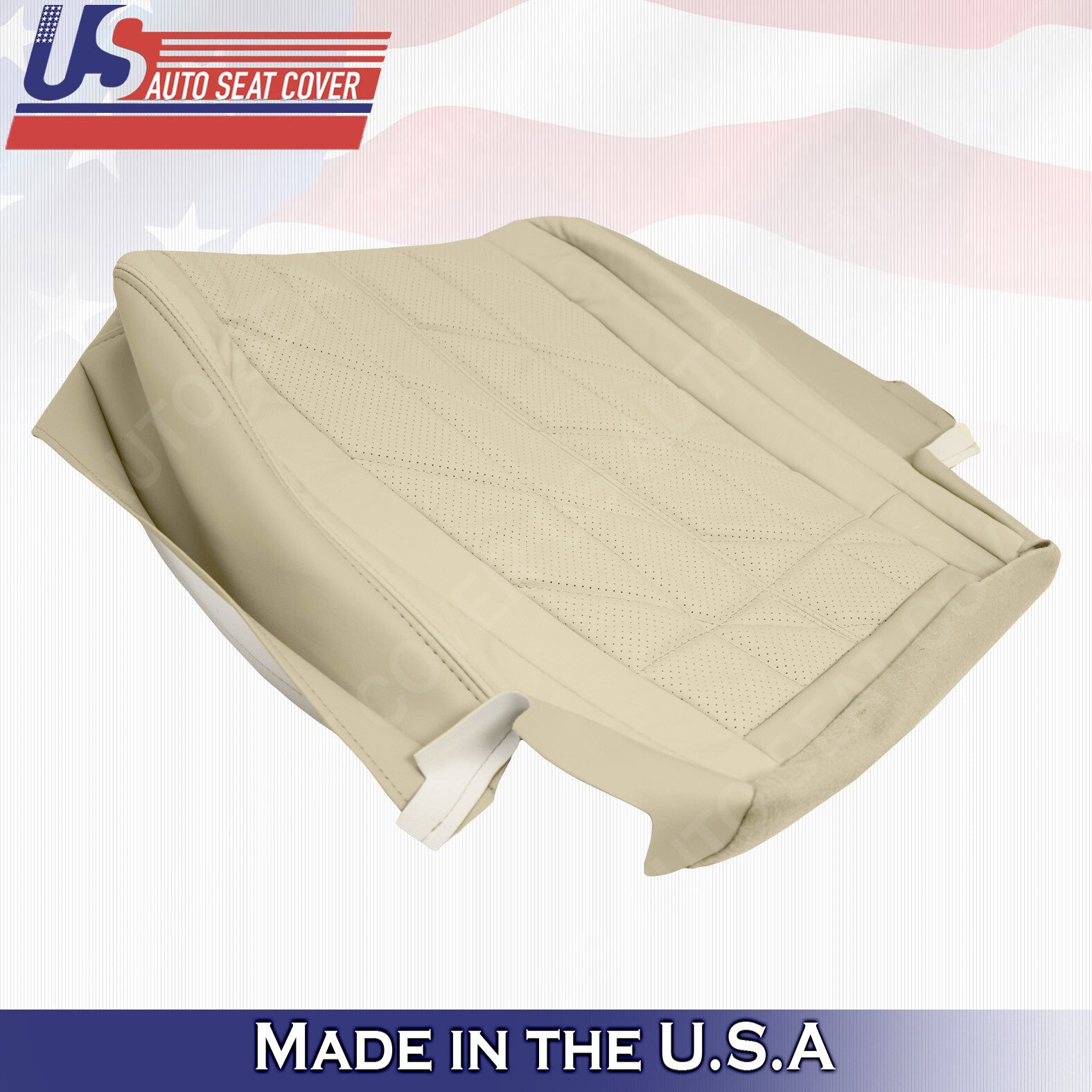 FOR 2009 TO 2017 Infinity FX34 FX37 FX50 FRONT BOTTOMS Leather Seat Covers TAN