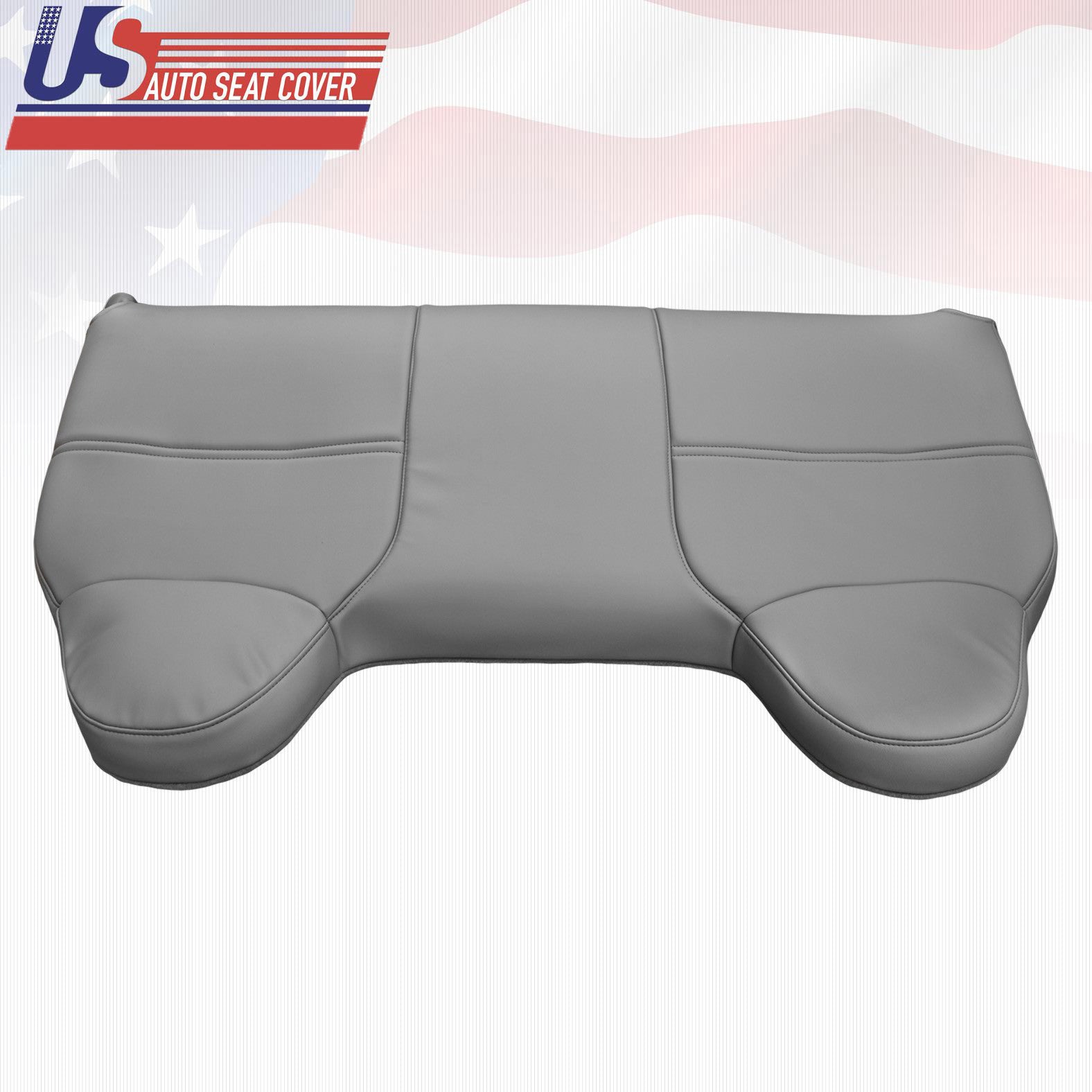 2003 to 2007 Fits Ford F250 XL Upper Top Bench Replacement Vinyl Seat Cover Gray