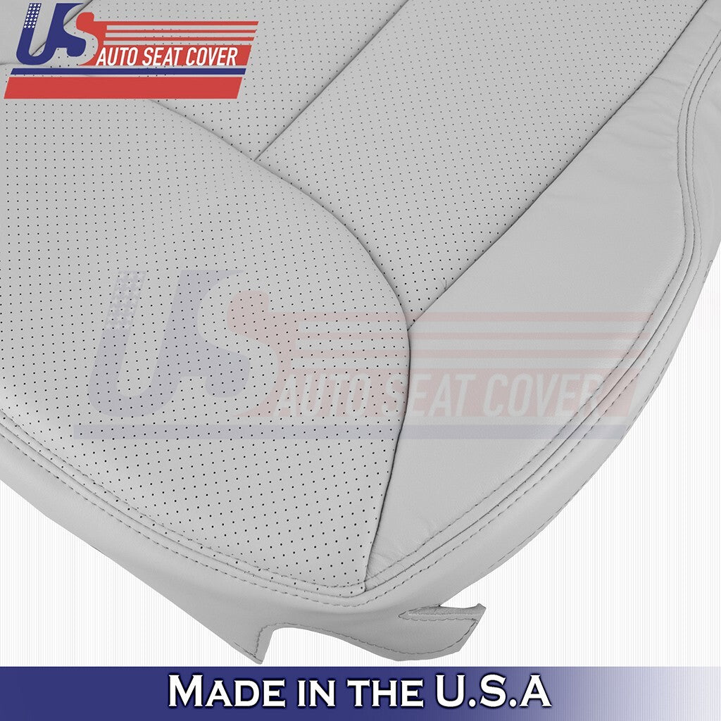 2003 to 2007 For Mercedes Benz SL65 Passenger Bottom Perf Leather Cover GRAY