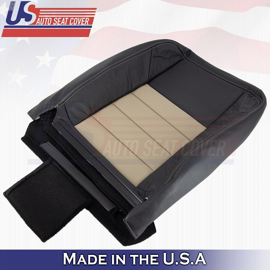 Rear Passenger Top Seat Cover 2Tone Fits 2005 Ford Excursion Eddie Bauer