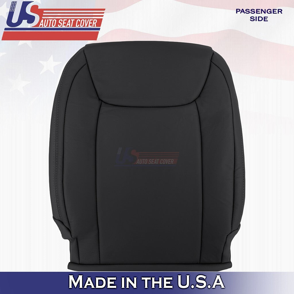 2005-2010 FOR Toyota Sienna Passenger Bottom & Top Leather Seat Cover Black
