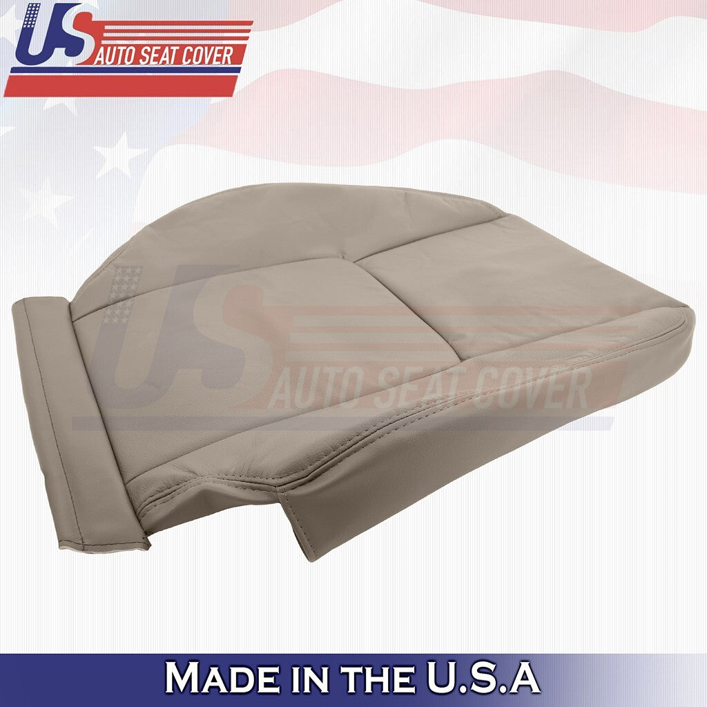 2002 - 2006 Fits Toyota Camry Passenger Bottom & Top Leather Seat Cover Tan