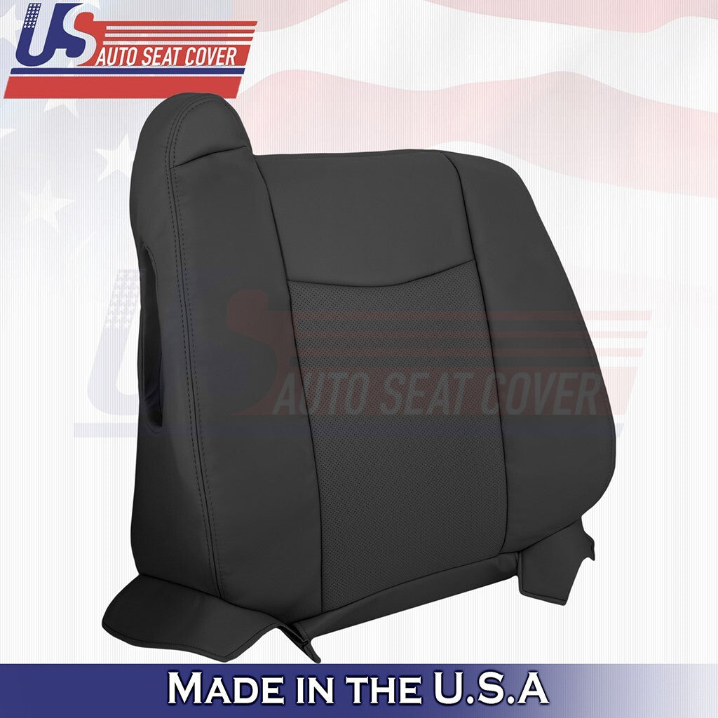 2004 2005 2006 2007 2008 2009 For Cadillac SRX Passenger top Leather Cover Black