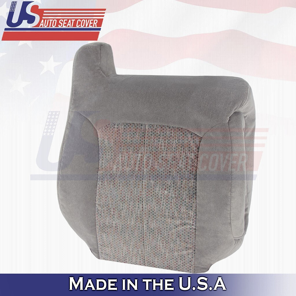 2000 2001 2002 For Chevy Tahoe Suburban Passenger Top & Bottom Cloth Cover Gray