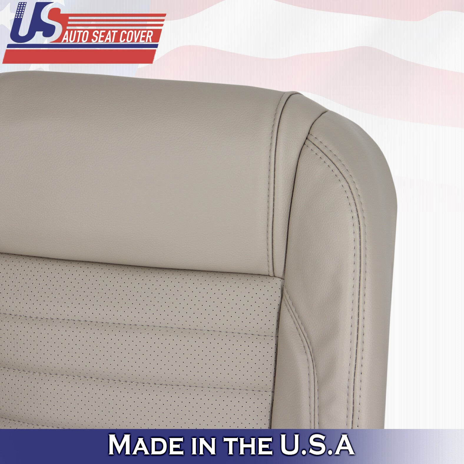 2010 - 2014 Ford Mustang GT Driver Bottom & Top Perforated Leather 2010 - 2014 Ford Mustang GT Driver Bottom & Top Perforated Leather
