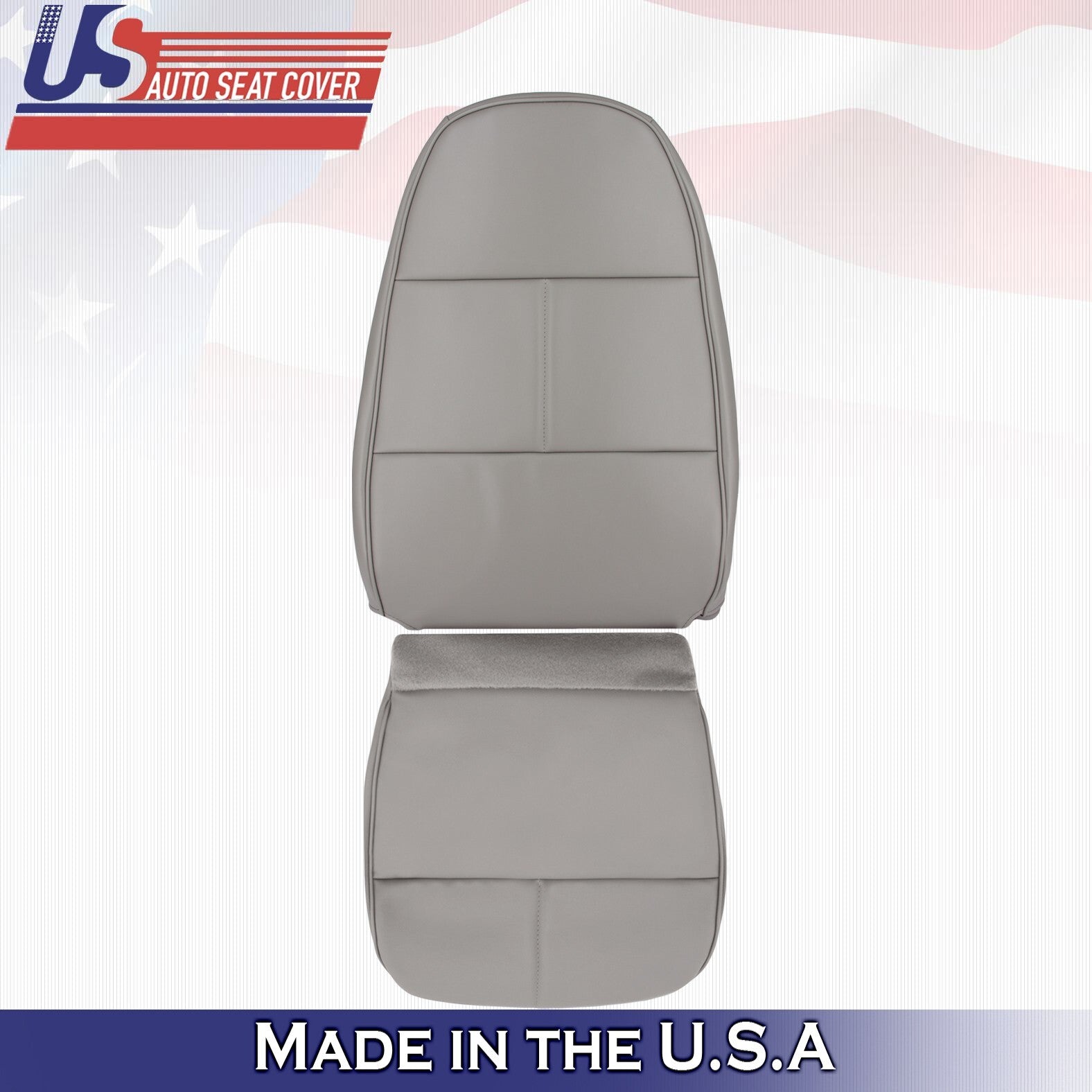1992 to 1999 For Ford E150 Econoline van Driver Top & Bottom Vinyl Covers Gray