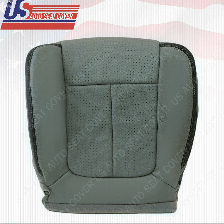 2011 2012 2013 2014 Ford F-150 Platinum Passenger Bottom Seat Cover Steel Gray S