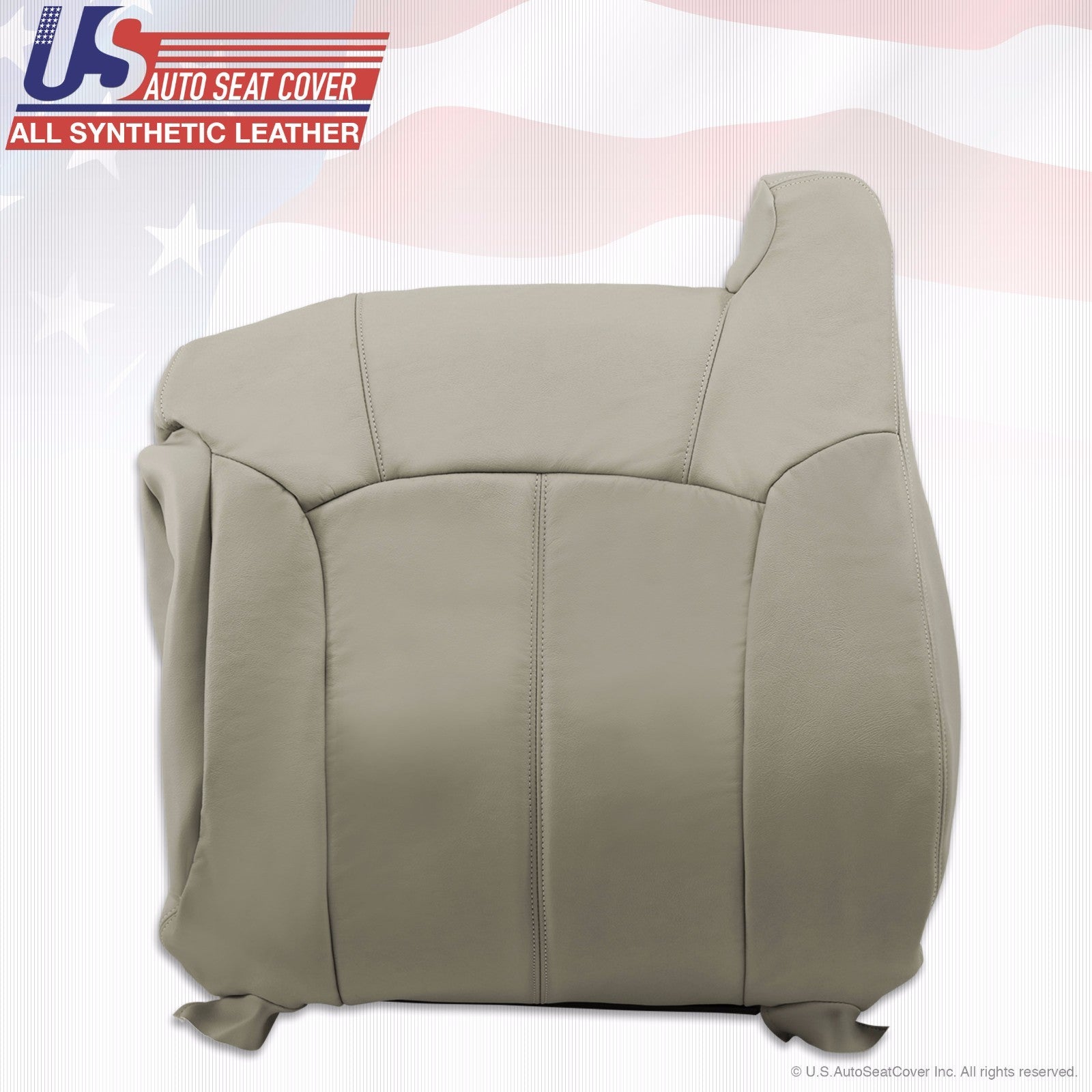 1999 2000 2001 2002 Chevy Silverado Synthetic leather seat cover Gray