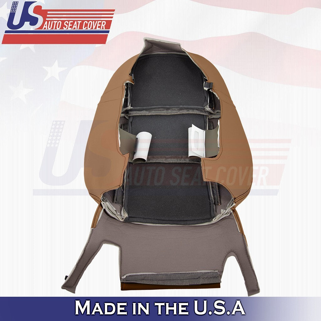 2013 to 2020 Fits Lexus GS350 F-Sport Driver Top Leather Seat Cover Brown