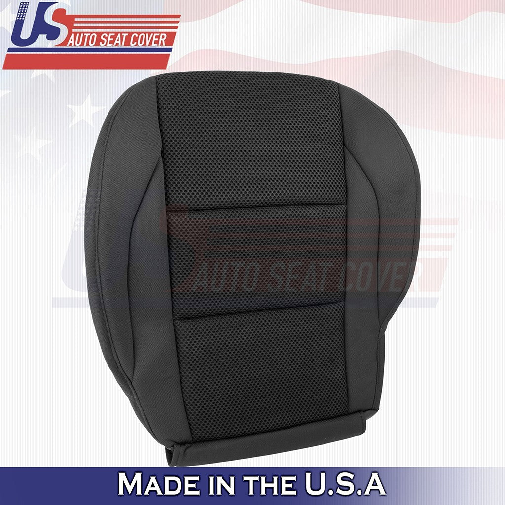 For 2007 to 2015 Nissan Armada Driver Left bottom Cloth seat cover BLACK