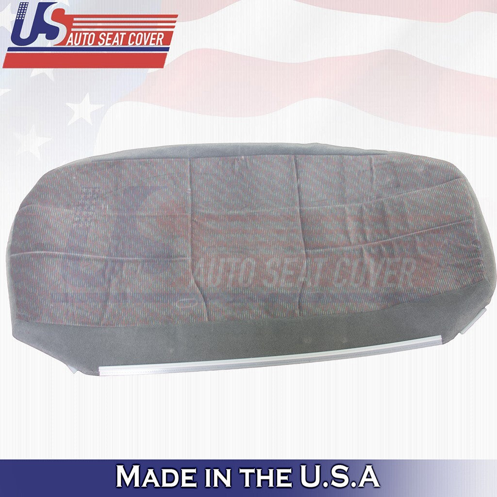 1994 to 1997 Fits Ford F250 F350 XLT Rear Bench Bottom & Top Cloth Cover Gray