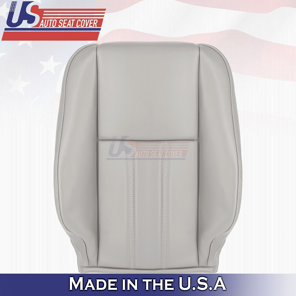 2008 to 2016 Fit Chrysler Town & Country DRIVER Top Leather Cover LT Graystone