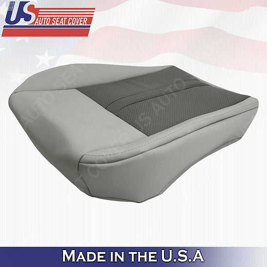 2005 Fits Grand Cherokee Limited PASSENGER Bottom Leather Seat Cover 2-Tone Tan