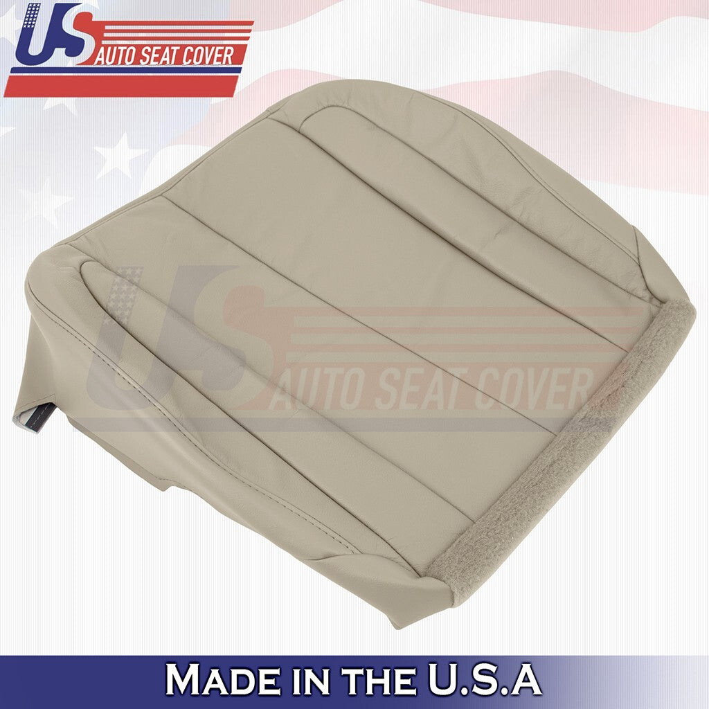 2000 to 2004 For Toyota Avalon Driver Bottom Leather Seat Cover Ivory Tan