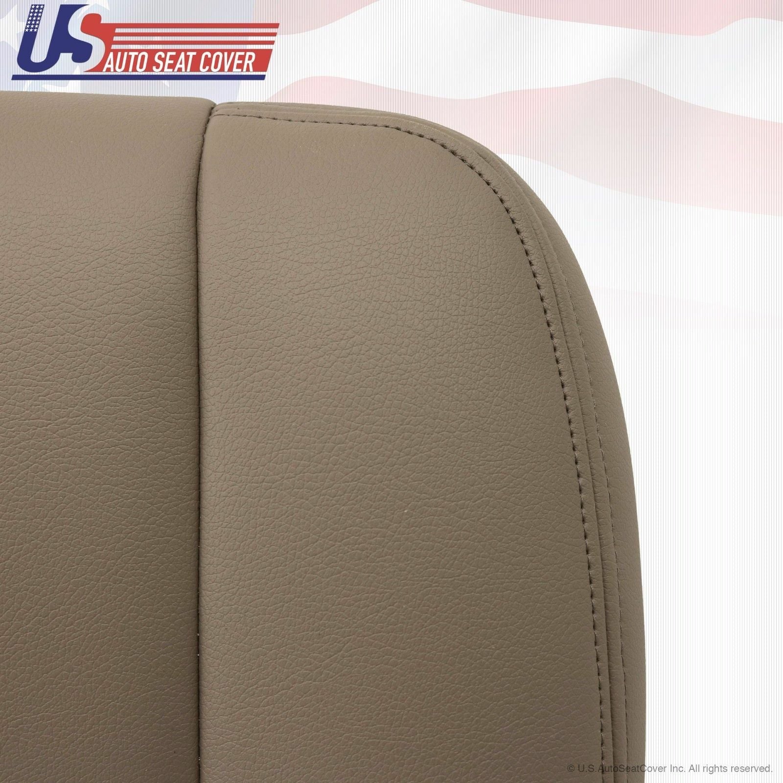 Fits 2001-2004 TOYOTA SEQUOIA Driver Passenger Bottom All Synthetic Leather Seat