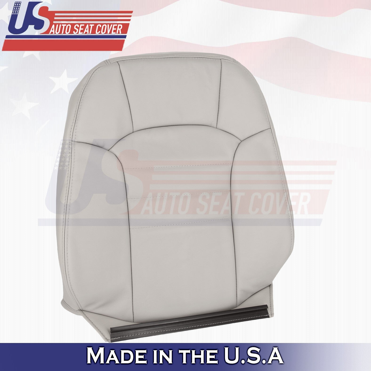 2002 -2004 Fits Jeep Liberty Front Set Bottoms &Tops Leather Seat Covers Taupe
