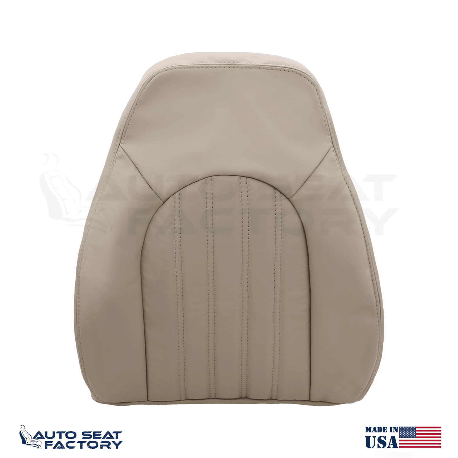 2001 -2005 Fits Jaguar XK8 XKR Driver & Passenger SDC Coffee Leather Seat Covers